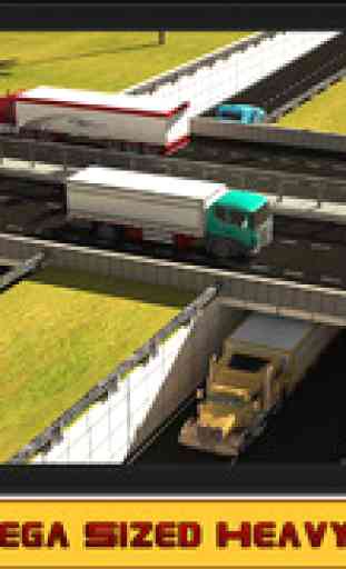 Heavy Duty Truck Simulator – lecteur de votreremorque de route par les véhicules de circulation villeréaliste dans le jeu stimulant 4