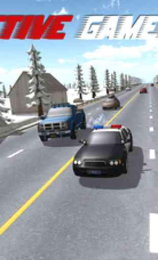 Hero Traffic Racer 3D. Jeu de Course Real Highway Car Rider Racing 2