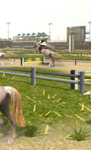 Horse Racing Simulator 3D - Jockey réel Riding jeu de simulation sur les montagnes Derby piste 2