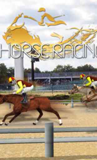 Horse Racing Simulator 3D - Jockey réel Riding jeu de simulation sur les montagnes Derby piste 4