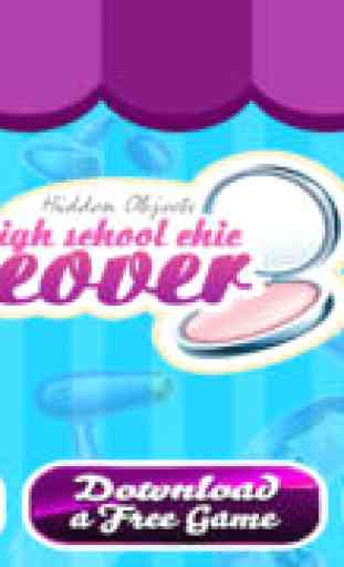 Objets cachés : lycée Chic Makeover Hidden Objects : High School Chic Makeover 1