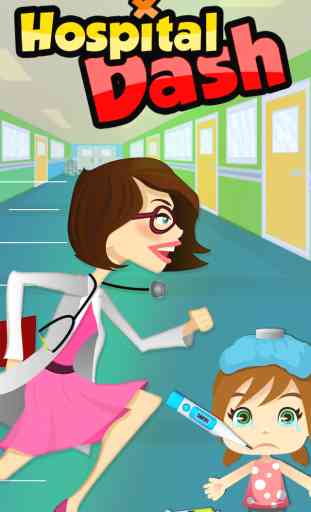 Dash Hôpital - Jeux Docteur pour l'infirmier Kids Clinic 1