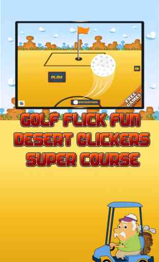 Golf Flick Fun Desert Super Course 1