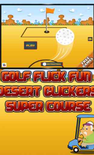 Golf Flick Fun Desert Super Course 4