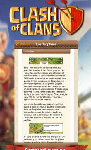 Guide et outils pour Clash Of Clans 2