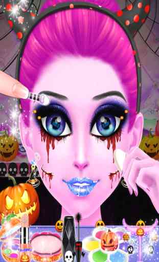 Halloween Makeup Game - Scary Girls Costume Party 1