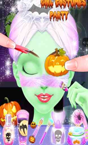 Halloween Makeup Game - Scary Girls Costume Party 2
