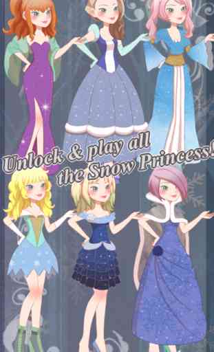 Haut Ice Princess & Snow Queen Ever After Dress Up 1