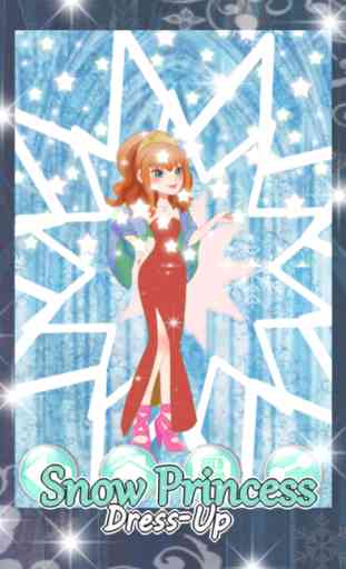 Haut Ice Princess & Snow Queen Ever After Dress Up 3