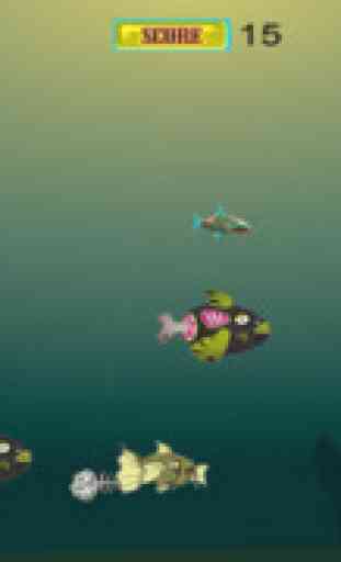 Hungry Zombie Shark Attack Frenzy: Eat the Small Fish 3