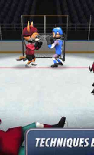Ice Hockey 3D - Boxer Combat 2