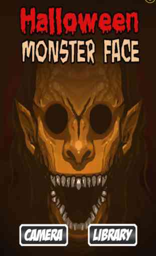 Monstre Halloween Visage: masques effrayants virtuels gratuits 1