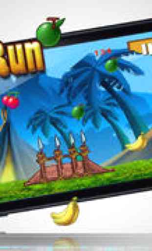 Jungle Rumble Run - Survie Dans La Jungle de manger des fruits juteux (jeu gratuit) 4