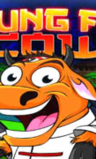 Kung Fu Cow - Run, Jump et Dash avec Clumsy Sensei chèvre et Nick Piggy 1