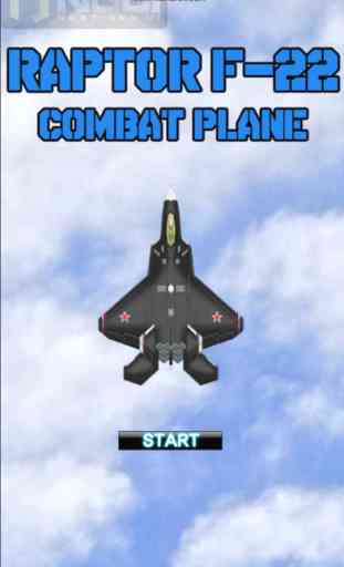 Lockheed Martin F-22 Raptor Combat Avion: Guerre Air Strike Jeu gratuit 3