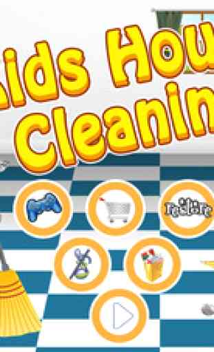 enfants maison nettoyage bébé maison soins partie jeu 4