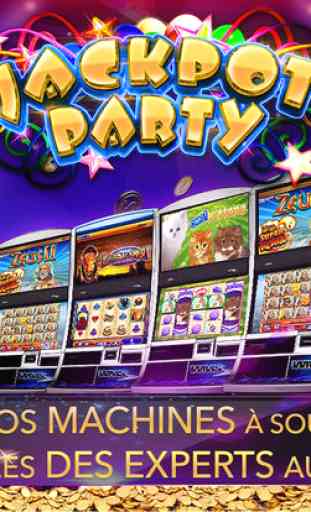 Jackpot Party Casino HD- Machine à Sous Gratuite 1