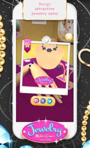 Jeux de créatrice de bijoux pour fille de mode 3D 3