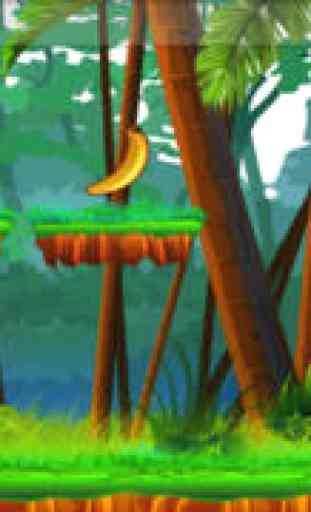 Jungle Quest - Votre Gorilla Free Running + Gathering Banana Adventure Run 2