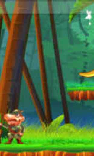 Jungle Quest - Votre Gorilla Free Running + Gathering Banana Adventure Run 4