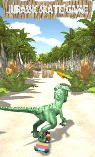 Jurassic Skate VelociRaptor. Dino Park Patin Dans Dinosaures Temple Wold 1