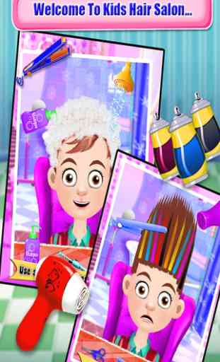Kids Hair Salon - Hair Cutting - Hair style 1