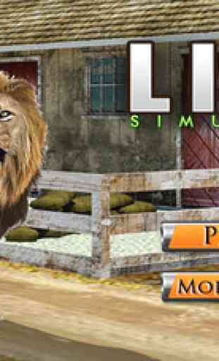 Lion Simulator 3D -Safari simulation de chasseur d 1