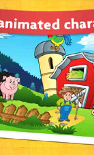 Peg Puzzle - Adorable puzzles de forme animale pour les enfants 3
