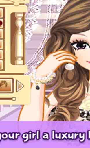 Luxury Filles - Jeu d'habillage et maquillage pour les filles qui aiment les jeux de mode 3