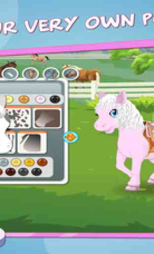 Mary’s little pony Dress up - Habillage et jeu de maquillage pour les gens qui aiment les jeux de chevaux 1