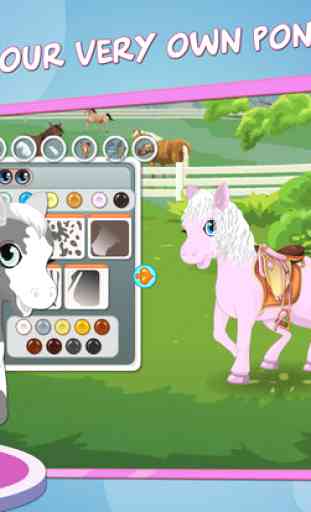 Mary’s little pony Dress up - Habillage et jeu de maquillage pour les gens qui aiment les jeux de chevaux 4