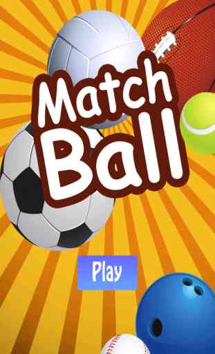 Match Ball - Un étonnant jeu de puzzle de sports de balles Match 3 pour les garçons ! 2