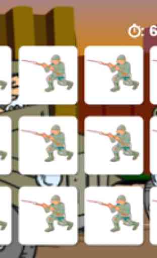Militaire jeu image des jeux de guerre photo de match pour enfants et tout-petits gratuitement 3