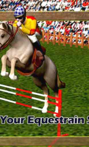Mon cheval derby - Devenir maître de cheval dans un véritable spectacle équestre clôture de saut 2