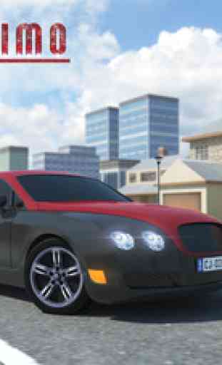 Jeux Stationnement Limousine  - Luxury Limo 3D Parking 3