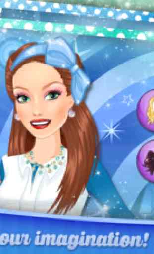 Maquillage de Noël pour la fille de la princesse 3