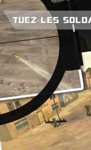 Marine Sniper Assassin dans la ville de bataille Warfare 3D 3