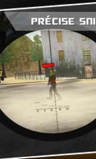 Marine Sniper Assassin dans la ville de bataille Warfare 3D 4