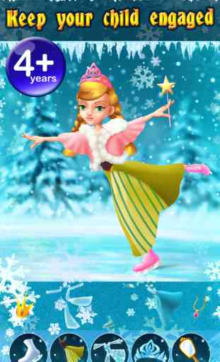 Mon Patinage Neige Princesses Dress Up Game - Free App 2