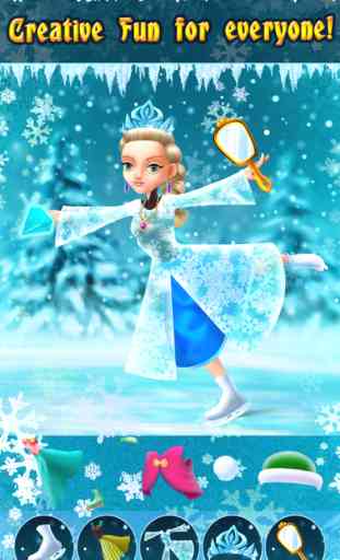 Mon Patinage Neige Princesses Dress Up Game - Free App 4