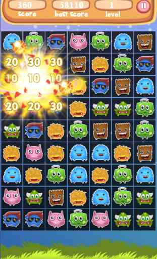 Monster Busters: Match 3 Puzzle FREE Game 2