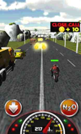 Motor Bike Death Race Rider: Drag Racing Traffic 1