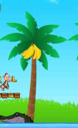 Singe Aventure - Run Collecter Banana Lunch 2