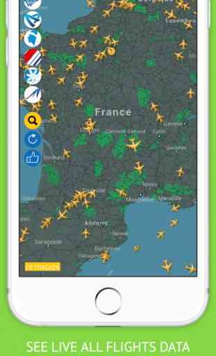 France Flights : Air France, Aigle Azur, Air Europa Live Tracker & Radar 2