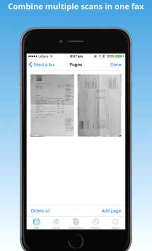FAX - Envoyez un fax avec iPhone ou iPad 4