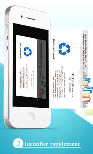 FoxCardPro&Business card scanner&reader&visite OCR 2