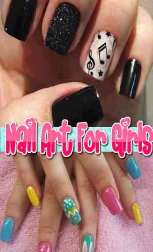 Nail Art For Girls Gratuit - Salon Princess Nail Art Designs- conseils de manucure 2