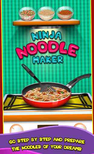 Ninja fabricant de nouille - sans jeu de cuisine pour les enfants 2