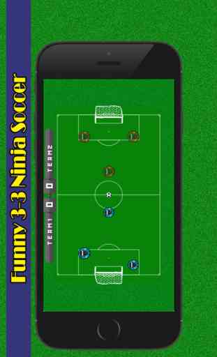 Ninja tactile Football - Jeux Sport Gratuit pour un coup de pied de but pour enfants 3