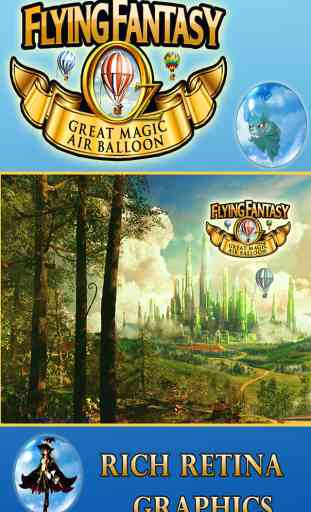 Oz vol Fantasy-Un grand jeu de course en ballon à air chaud magique 1